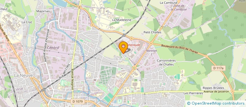 localisation de l'entreprise STHOS  BOURG-EN-BRESSE