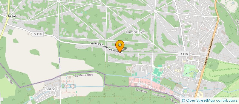 localisation de l'entreprise STHRADA  LAMORLAYE