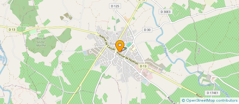 localisation de l'entreprise STI 34  NEFFIES