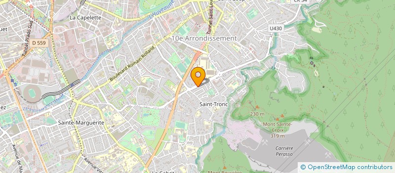localisation de l'entreprise STI à MARSEILLE