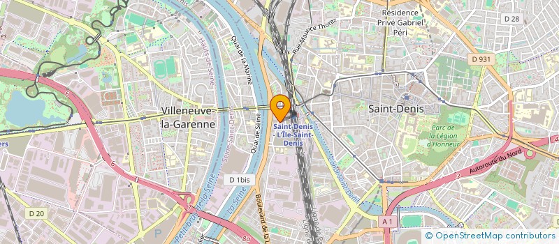 localisation de l'entreprise STI AMENAGEMENT à SAINT DENIS