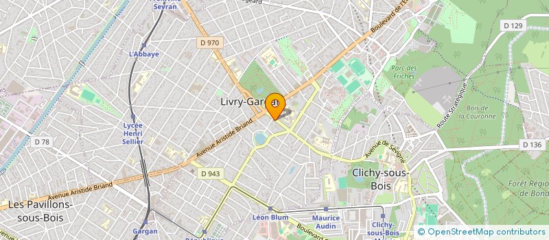 localisation de l'entreprise STI CONSTRUCTION à LIVRY GARGAN