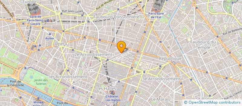 localisation de l'entreprise STI.INTER à PARIS