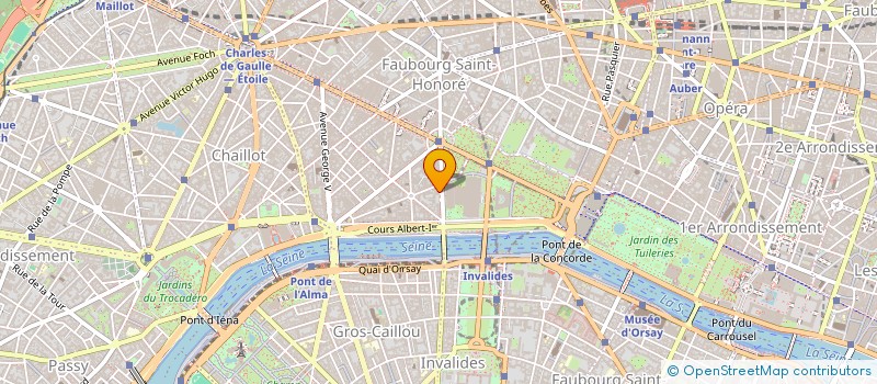localisation de l'entreprise STI INVEST à PARIS