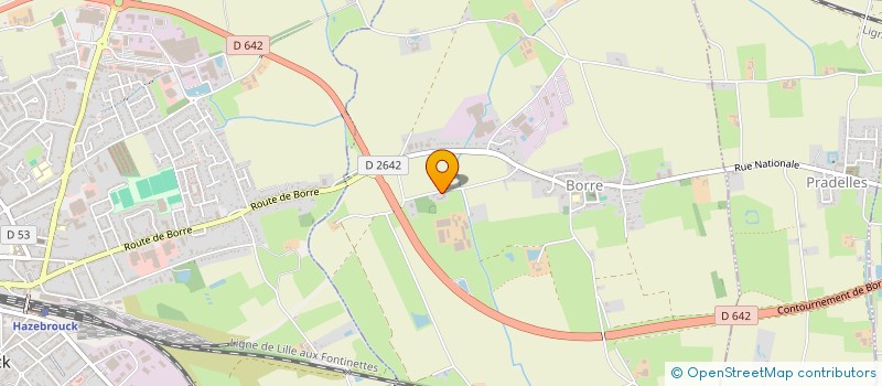 localisation de l'entreprise STI LOCATION  BORRE