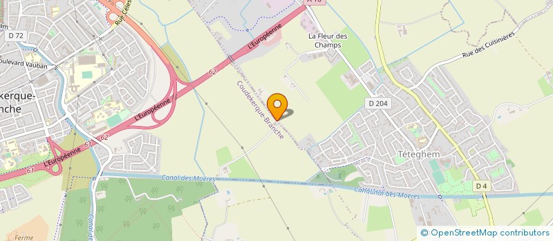 localisation de l'entreprise STI MAIANI  COUDEKERQUE-BRANCHE