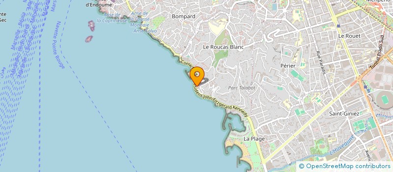 localisation de l'entreprise STI PHARMA à MARSEILLE
