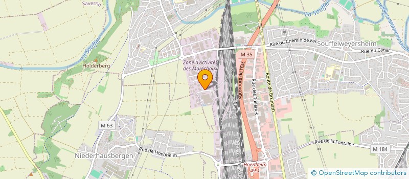 localisation de l'entreprise STI PRESTIGE à MUNDOLSHEIM