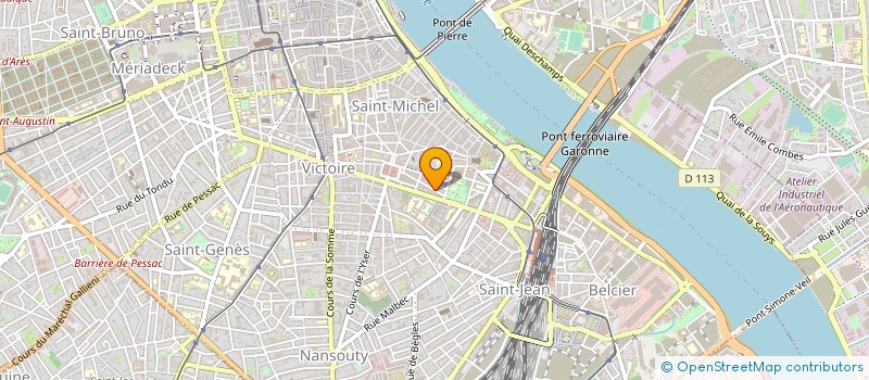 localisation de l'entreprise STI SECURITE à BORDEAUX