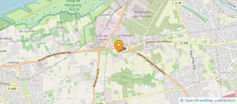 localisation de l'entreprise STI SOC DE TRANSACTIONS INTERNATIONALES  GIGNAC-LA-NERTHE
