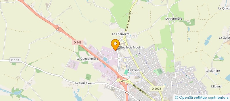 localisation de l'entreprise STIA VENDEE  AIZENAY