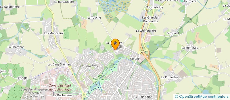 localisation de l'entreprise STIBIDEN à CARQUEFOU