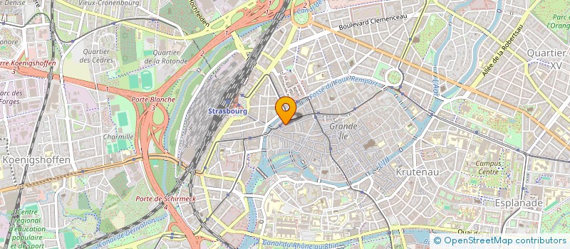 localisation de l'entreprise STIBIUM  STRASBOURG