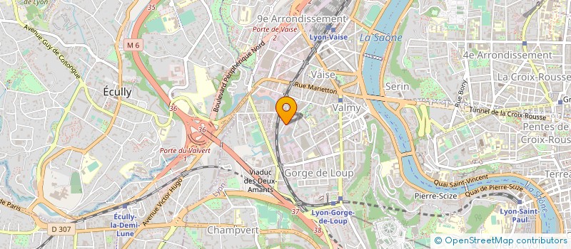 localisation de l'entreprise STIC'IMAGE à LYON