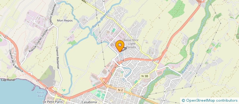 localisation de l'entreprise STIC SERVICES ET TECHNIQUES POUR INDUSTRIES ET CONSTRUCTIONS à SAINT-PIERRE