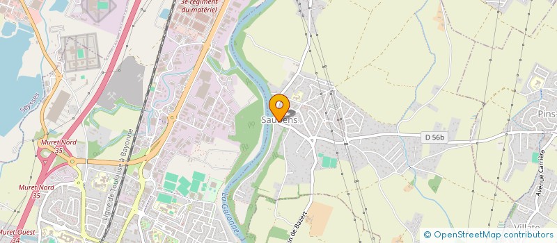 localisation de l'entreprise STICAMPI  SAUBENS