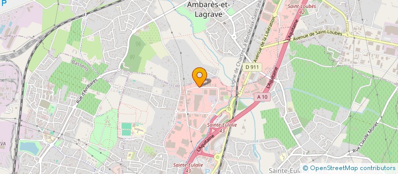 localisation de l'entreprise STICK Z à CARBON-BLANC