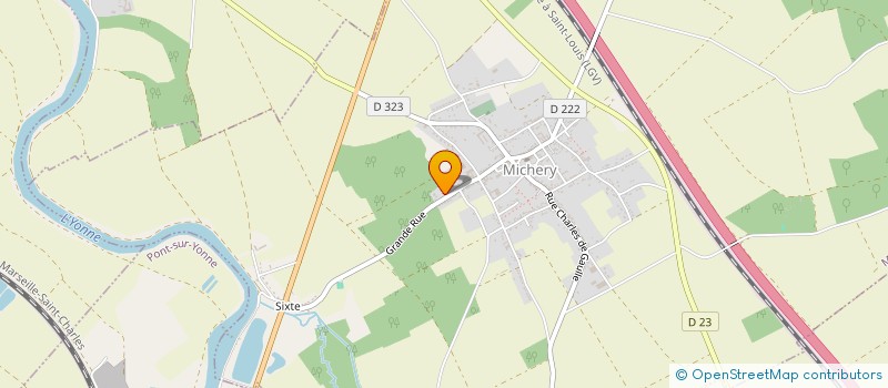 localisation de l'entreprise STICKBALL STREET PLAY  SENS