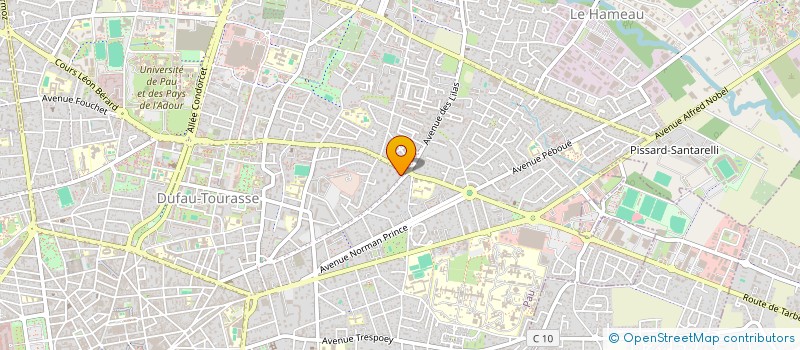 localisation de l'entreprise STICKER-LABEL à PAU