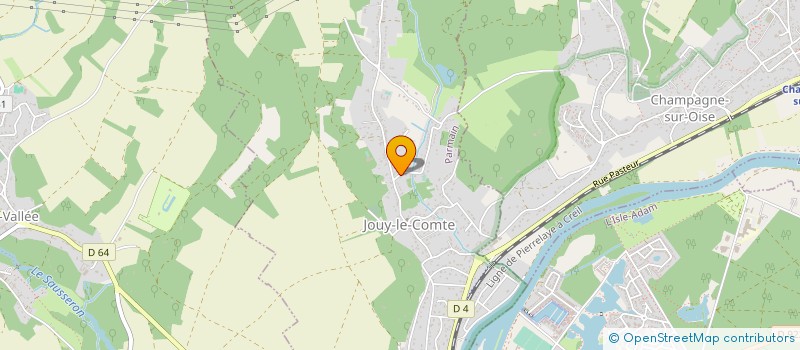 localisation de l'entreprise STICKERMARK à PARMAIN