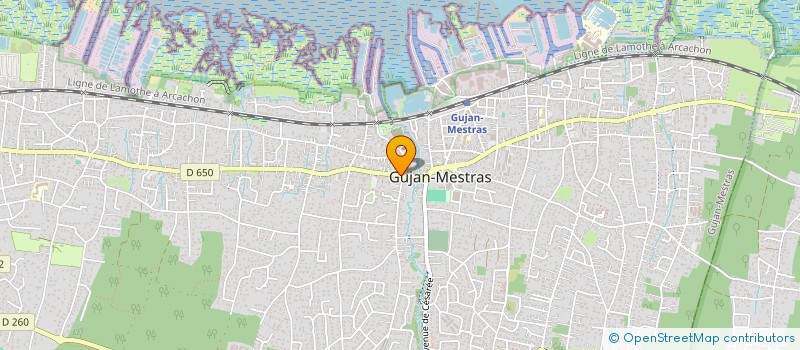 localisation de l'entreprise STICKERS 33  GUJAN-MESTRAS