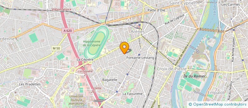 localisation de l'entreprise STICKSONNECTION PROD  TOULOUSE