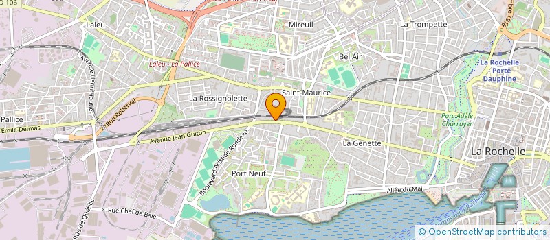 localisation de l'entreprise STICKY SWAMP  LA ROCHELLE