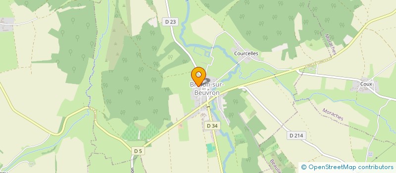 localisation de l'entreprise STIER FABRICE  BRINON-SUR-BEUVRON