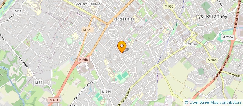 localisation de l'entreprise STIEVENARD  HEM