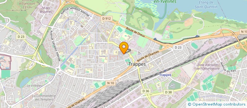 localisation de l'entreprise STIF SOLUTION à TRAPPES