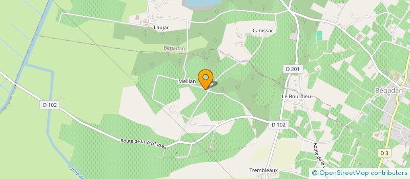 localisation de l'entreprise STIF&STEPH  CIVRAC-EN-MEDOC