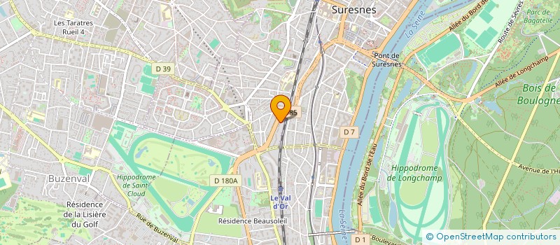 localisation de l'entreprise STIFAF à SURESNES