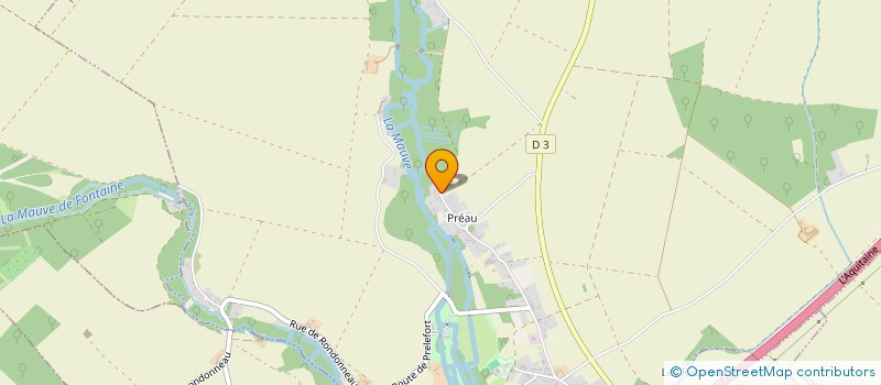 localisation de l'entreprise STIFAM à HUISSEAU-SUR-MAUVES