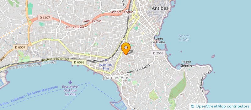 localisation de l'entreprise STIFANI-FENOUD-BECHTOLD  ANTIBES