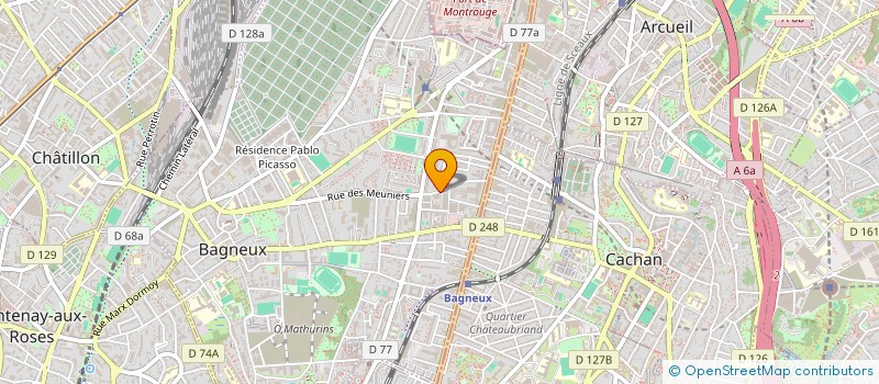 localisation de l'entreprise STIGMA à BAGNEUX