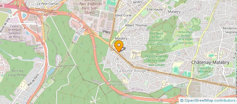 localisation de l'entreprise STIGMA INDUSTRIES à CHATENAY-MALABRY