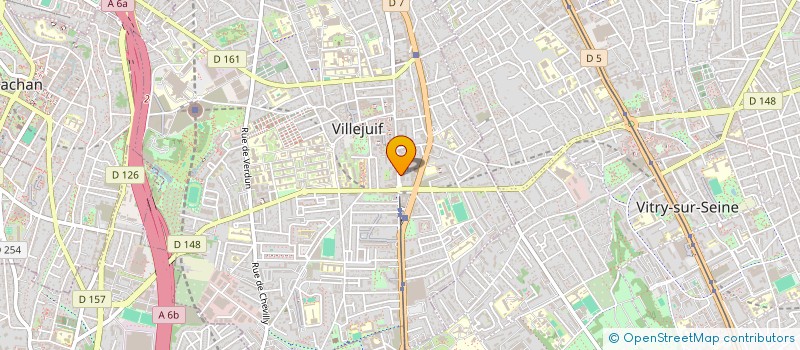 localisation de l'entreprise STIGMA-X à VILLEJUIF