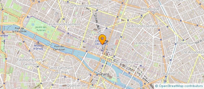 localisation de l'entreprise STIGUE à PARIS