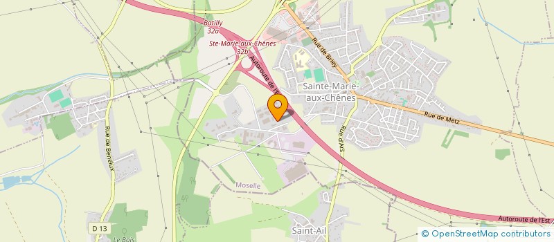 localisation de l'entreprise STIL-MECA à SAINTE-MARIE-AUX-CHENES