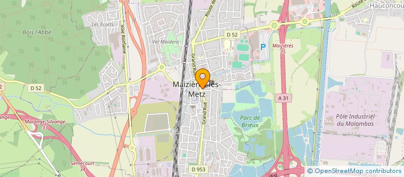 localisation de l'entreprise STILFRANCE à MAIZIERES-LES-METZ