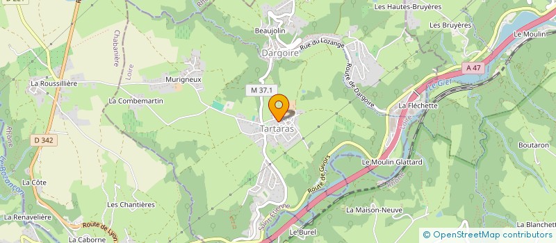 localisation de l'entreprise STILIMO  TARTARAS