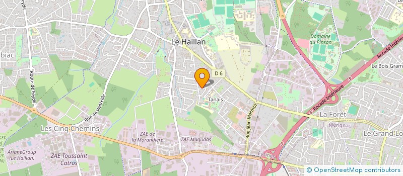 localisation de l'entreprise STILL  LE HAILLAN