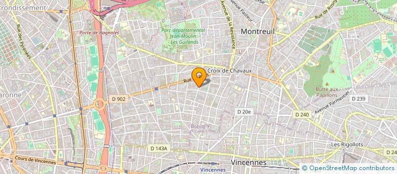 localisation de l'entreprise STILL-GROOV à MONTREUIL