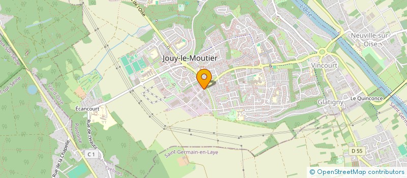 localisation de l'entreprise STILL SERVICES à JOUY-LE-MOUTIER