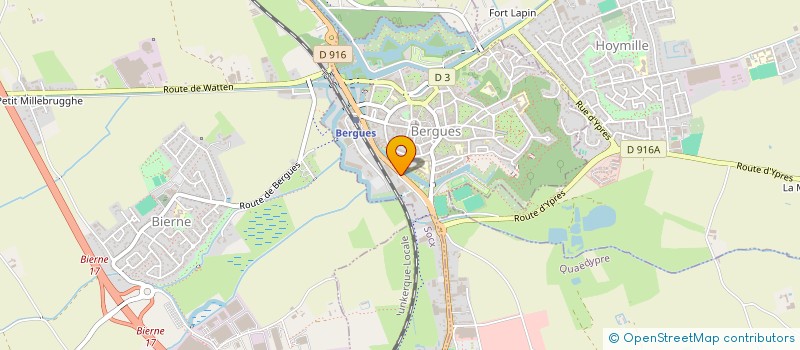 localisation de l'entreprise STILNOR  BERGUES