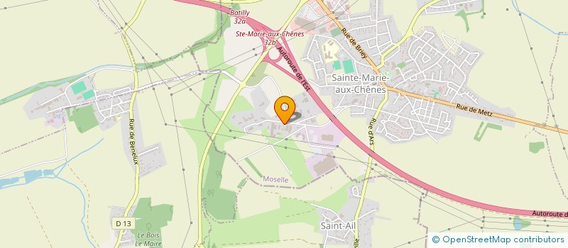 localisation de l'entreprise STILO  SAINTE-MARIE-AUX-CHENES