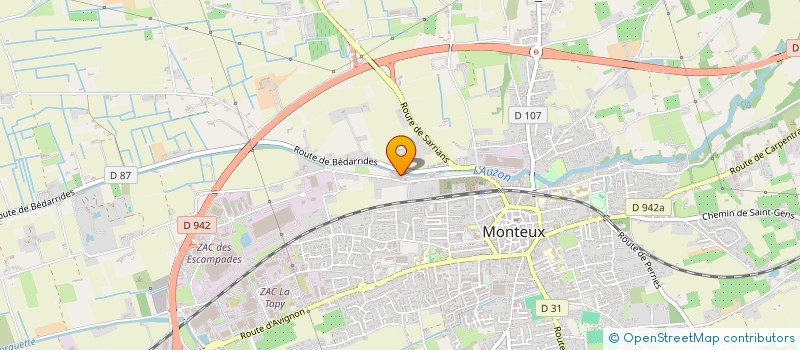 localisation de l'entreprise STIM à MONTEUX