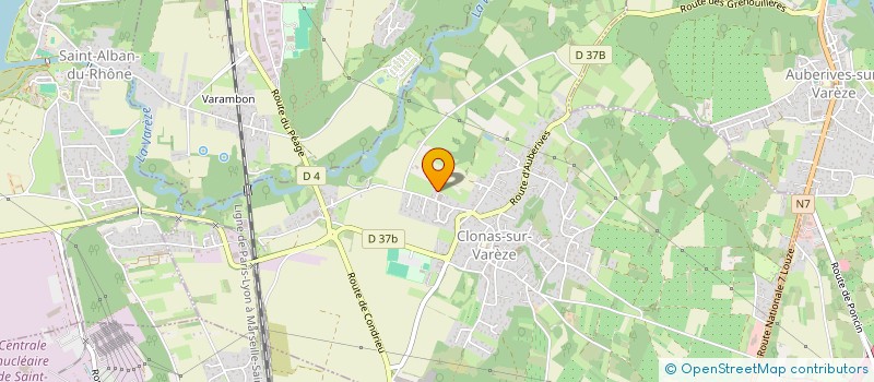 localisation de l'entreprise STIM  CLONAS-SUR-VAREZE