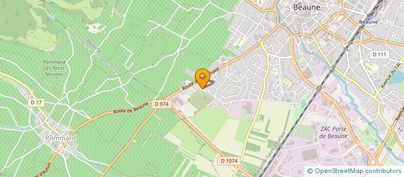 localisation de l'entreprise STIMED à BEAUNE