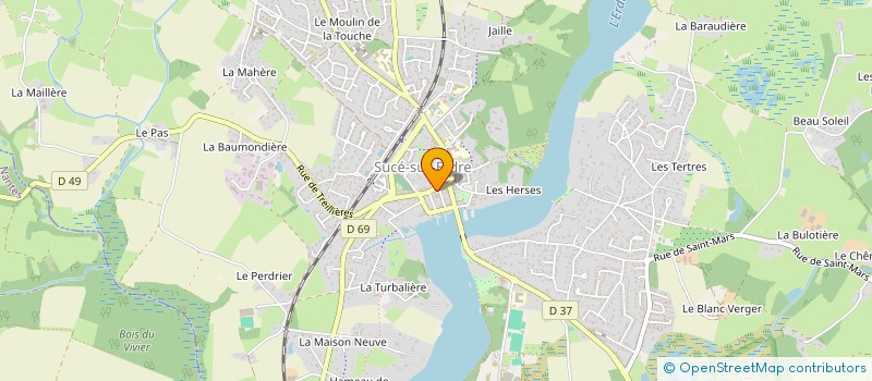 localisation de l'entreprise STIMEO  SUCE-SUR-ERDRE